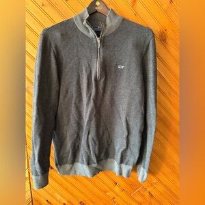 Vineyard Vines quarter zip pullover sweater men’s Medium
